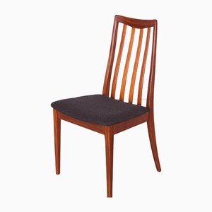Chaises de Salle à Manger en Teck et Tissu par Leslie Dandy pour G-Plan, 1960s, Set de 6