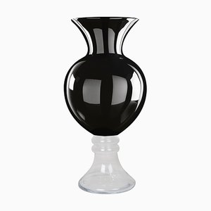 Schwarze Ann Vase aus Glas von VGnewtrend
