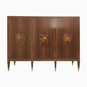 Rosewood Cabinet by Paolo Buffa for Marelli & Colico, Italy, 1950s