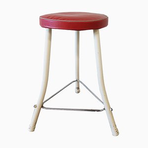 Mid-Century Industrial Stool from Brabantia