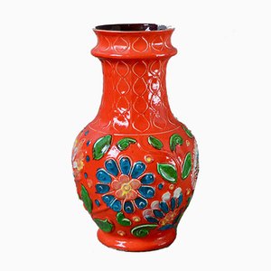 Ceramic Fat Lava Vase from Bay Keramik, 1960s