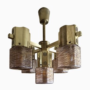 Lampada da soffitto di Gaetano Sciolari per Sciolari, anni '70