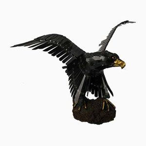 Sculpture Eagle par J. van den Heuvel