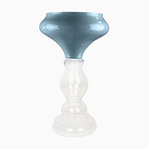 Zeus Glass Vase in Purist Blue from VGnewtrend