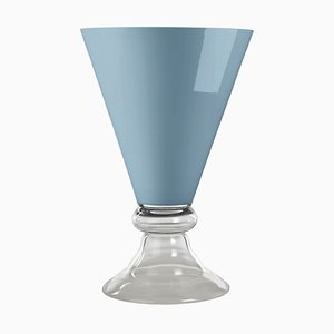 Taza Romántica de vidrio en azul purista de VGnewtrend