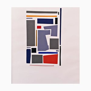 Collage Hardedge di Rolf Hans, 1994