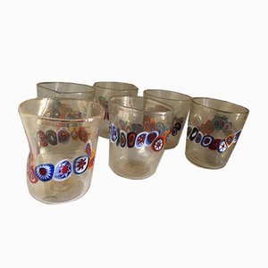 Murano Goto Water Glasses by Murrisa for Italian Light Design, Set of 6