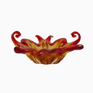 Bol Vintage en Verre de Murano Orange