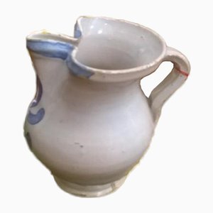 Ceramic Jug from Pollenza MC, 1800s
