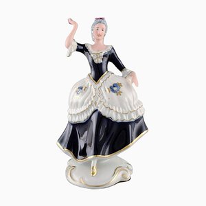 Danseuse en Porcelaine de Royal Dux, 1940s