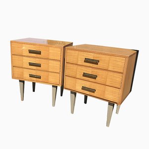 Tables de Chevet Mid-Century, 1950s, Set de 2