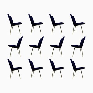 Chaises d'Aéroport Entièrement Restaurées par Hans J. Wegner pour AP Stolen, 1960s, Set de 12