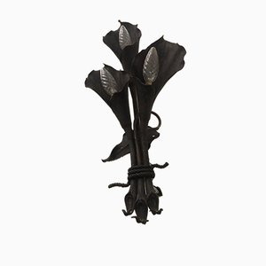 Antique Wrought Iron Sconce