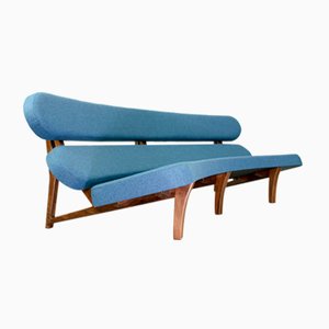 Dutch Curved Sculptural Floating Sofa by Savelkouls