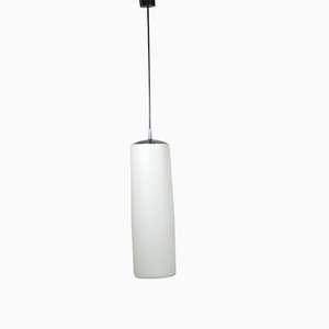 Large Murano Glass Cylinder Pendant Lamp from Peill & Putzler, 1970s