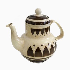 Large Teapot from Boch Frères, 1970s
