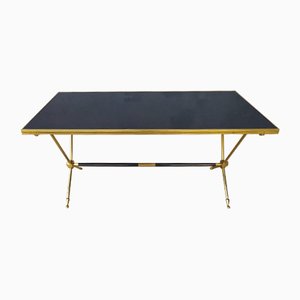Gilded Brass Coffee Table from Maison Jansen, 1950s