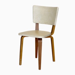Mid-Century Plywood Chairs by Cor Alons for Gouda den Boer, 1950s, Set of 3