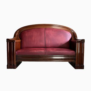 Art Deco Palisander Sofa von CB Hansen