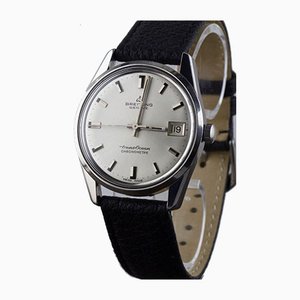 Reloj cronómetro de acero de Breitling, Suiza, años 60