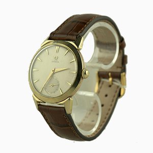 Plaque d'Or 80 Micron Watch from Omega, Switzerland, 1950s