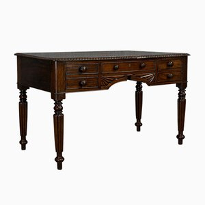 Antique Regency English Rosewood Desk, 1820s