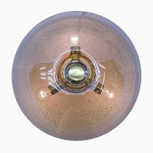 Vintage Glass Ceiling Lamp from WILA, 1970s