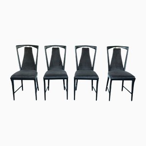 Dining Chairs by Osvaldo Borsani for Atelier Borsani Varedo, 1940s, Set of 4