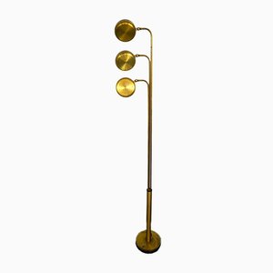 Vintage Italian Brass 3-Arm Floor Lamp by Goffredo Reggiani for Reggiani, 1970s