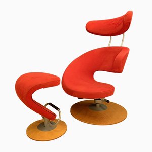 stokke orange peel chair