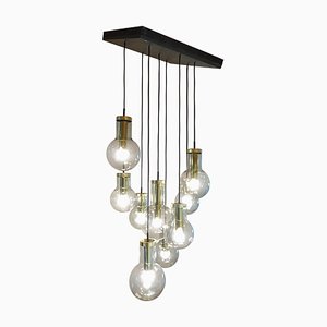 Mid-Century Modern Chandelier or Pendant Cascade Maxi-Globe from Raak