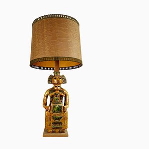 Lampadaire ou Lampe de Bureau Mid-Century en Céramique de Style Maya Mystic and Majestic