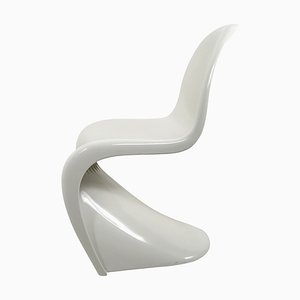 Gloss White S-Chair by Verner Panton for Herman Miller, 1971