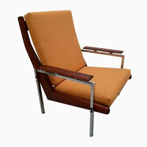 Rosewood Lotus Lounge Chair by Rob Parry for De Ster Gelderland, 1960s