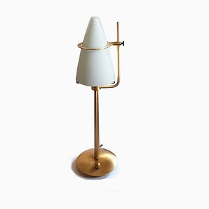 Halogen Brass Table Lamp from Holtkötter, 2005