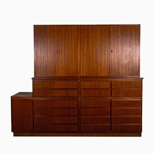 Rosewood Type 1105 Bookcase Showcase Sideboard from Idee Möbel Programme, 1960s