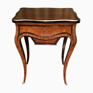 Antique Napoleon III Rosewood Coffee Table from Vervelle