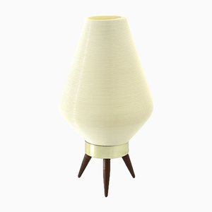 Tripod Beehive Table Lamp with Plastic Shade, 1960s