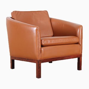 Mid-Century Modern Danish Rosewood Lounge Chairs, 1960s, Set of 2