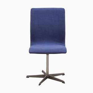 Danish Oxford Desk Chair by Arne Jacobsen for Fritz Hansen, 1963