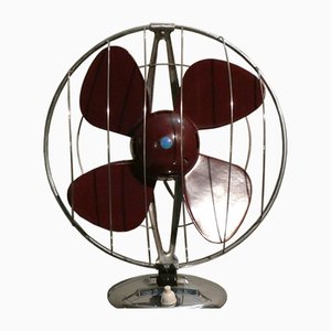 Mid-Century Fan in Steel and Bakelite from Elettrodomestici San Giorgio, 1960s