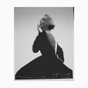 Bert Stern Marilyn en riant dans la célèbre robe Dior 2007