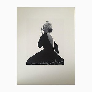 Marilyn Laughing con el famoso vestido Dior de Bert Stern, 2011