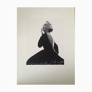 Marilyn Laughing in Famous Dior Kleid von Bert Stern, 2011