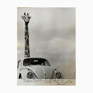 Jean-Pierre Ronzel Mythical "stampa originale di scarabeo Volkswagen" 1961