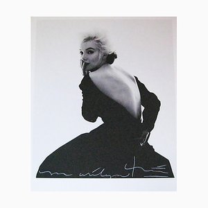 Bert stern Marilyn zurück im Dior Kleid 2007
