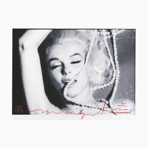 Marilyn Monroe The last sitting Pearls 1 by Bert Stern . 2011