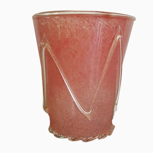 Glass Vase by Ercole Barovier for Venini, 1958