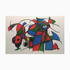 Lithographie III Vintage d'après Joan Miró