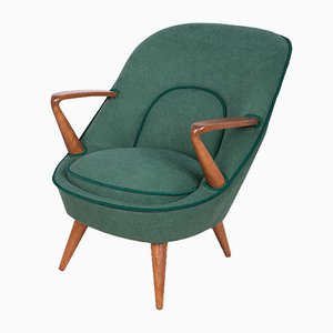 Set of Model 345 Armchairs by Janina Jędrychowicz & Konrad Racinowski for Poznan Furniture Factory, 1950s